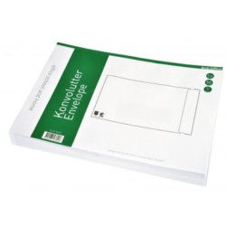 Kuverter C4 Peel & Seal 50 stk hvid | Bakkeleg