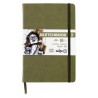 DFY Sketchbook 14x21 cm – 80 Ark 140g Khaki