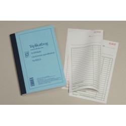 Triplikatbog m. Kopi 108x200 mm – 3x50 Blade