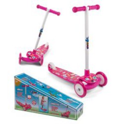 4-Kids løbehjul pink 2+ | Sjov udendørs leg | Bakkeleg