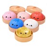 Squishy Dumpling Mini Bao 5,5 cm – Assorterede Varianter