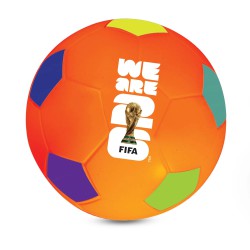 Stressbold World Cup Orange – Sjov Fidget Bold