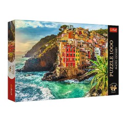 Town of Riomaggiore puslespil med 1000 brikker