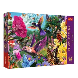 Hummingbird Garden puslespil med 1000 brikker