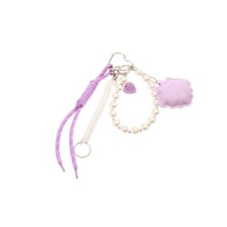 Tinka Bag Charm Lilla Musling – Sød Taskepynt
