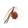 Bag Charm Brun Bamse Tinka – sød bamse til taske og nøgler