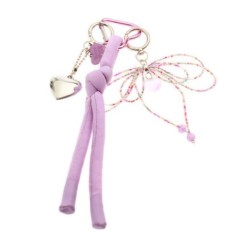 Tinka Bag Charm Lilla Hjerte – Sød Taskepynt