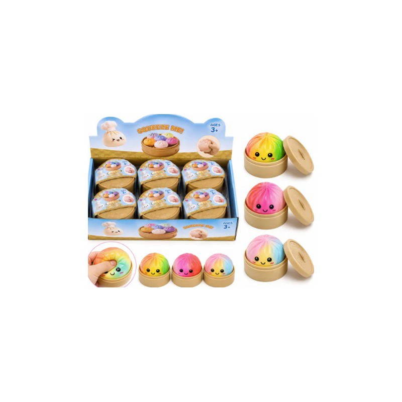 ASS. Kawaii Foodiez Squishy Dumpling - 8,5 cm Assorterede Varianter