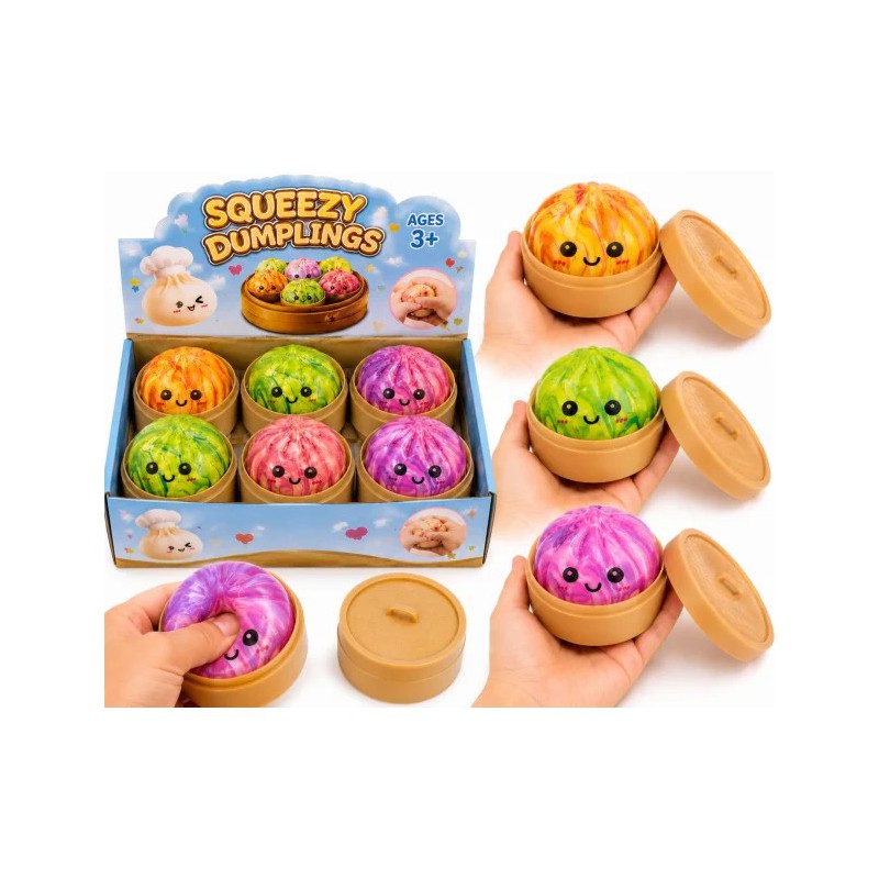 ASS. Kawaii Foodiez Squishy Dumpling - 8,5 cm Assorterede Varianter