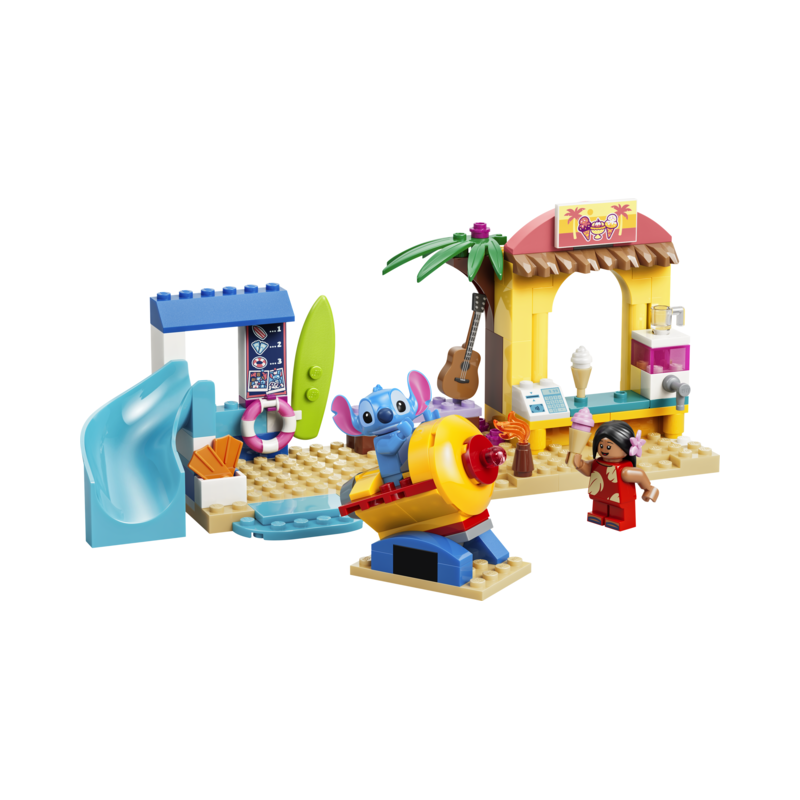 LEGO Disney 43280 Strandsjov med Lilo og Stitch | Bakkeleg