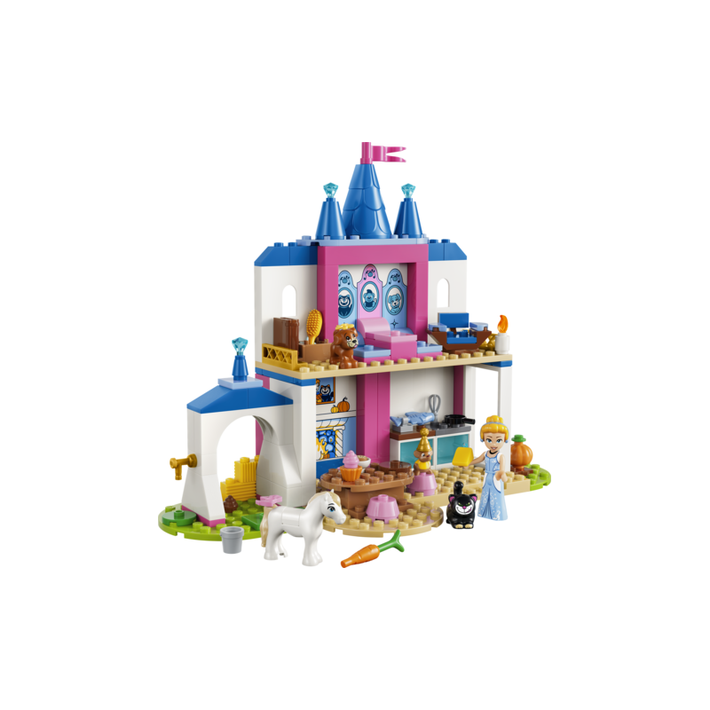 LEGO Disney 43283 Askepot-slot til Dyrevenner | Bakkeleg