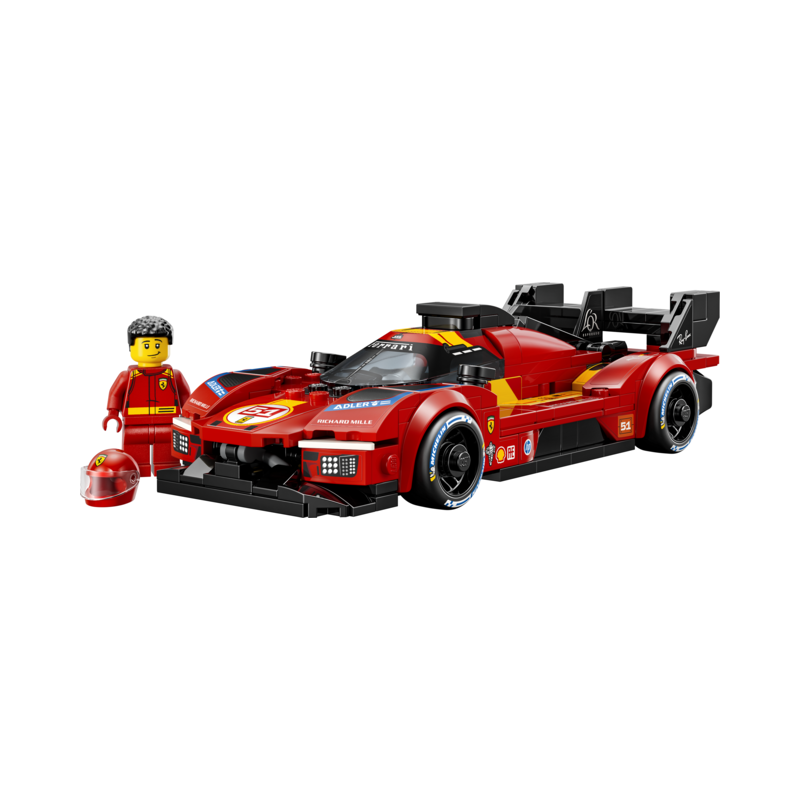 LEGO Speed Champions 77261 Ferrari 499P | Racerbil | Bakkeleg