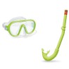 Snorkelmaske og Snorkel grøn