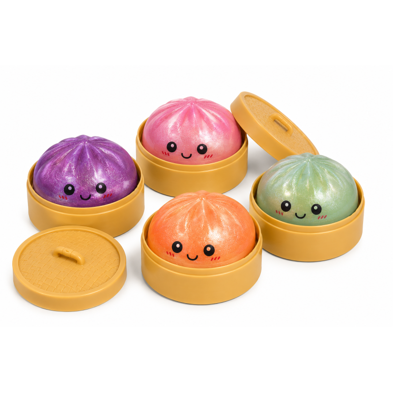 ASS. Kawaii Foodiez Squishy Dumpling - 8,5 cm Assorterede Varianter