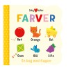 Baby Elsker Farver – lærerig pegebog med flotte farver og illustrationer til små børn.