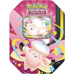 Pokémon Mega Clefable ex Collector's Tin 2026 assorteret – samleboks til Pokémon Trading Card Game.