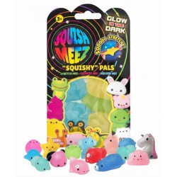 Glow in the Dark squishy figur – blød fidget toy der lyser i mørke.