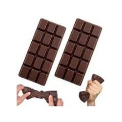 Chokolade Squishy 15 cm – realistisk chokoladebar med blød slow-rise effekt.