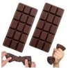 Chokolade Squishy 15 cm – realistisk chokoladebar med blød slow-rise effekt.