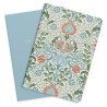 Notesbøger Blå & Blomster 2-pak | Flotte Notesbøger | Bakkeleg