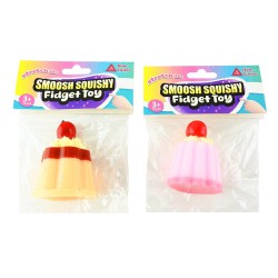 Smoosh Squishy Dessert | Blød Fidget Toy | Bakkeleg