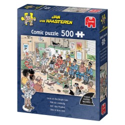Jan van Haasteren Look on the Bright Side 500 Brikker | Bakkeleg