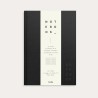 Notebook Textile A5 Sort Linjeret | Elegant Notesbog | Bakkeleg
