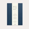 Notebook Textile A5 Mørkeblå Linjeret | Elegant Notesbog | Bakkeleg