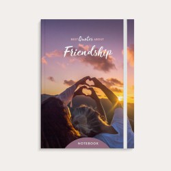 Notebook A5 Friendship | Flot Notesbog | Bakkeleg