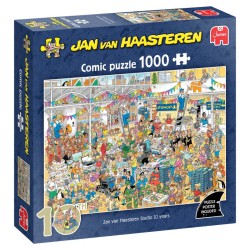 Jan van Haasteren Studio Anniversary 1000 Brikker | Bakkeleg