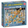 Jan van Haasteren Oldtimers – Go Forth! med 1000 brikker og klassisk bilmotiv.