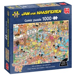 Jan van Haasteren Not So Wellness – puslespil med 1000 brikker og humoristisk spa-motiv.
