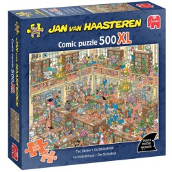 Jan van Haasteren The Library 500 XL Brikker | Bakkeleg