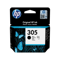 HP 305 sort original blækpatron til HP DeskJet-printere – op til 120 sider.