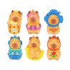 Små squishy figurer i assorterede designs til leg og afslapning.