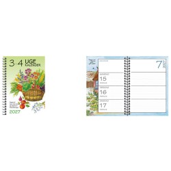 3+4 Ugekalender 2027 med overskueligt ugeopslag.