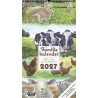 Året Rundt på Bondegården 2027 vægkalender med bondegårdsmotiver.