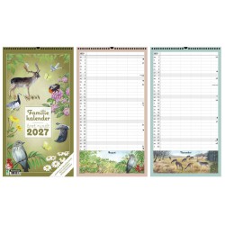 Året Rundt i Naturen 2027 vægkalender med naturmotiver.