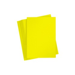 Kopipapir A4 130 g Gul – 20 Ark | Kreativt Papir | Bakkeleg