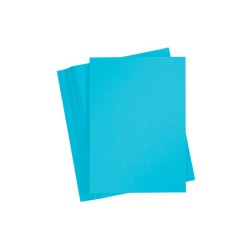 Blåt A4 kopipapir 130 g med 20 ark til print, hobby og kreative projekter.