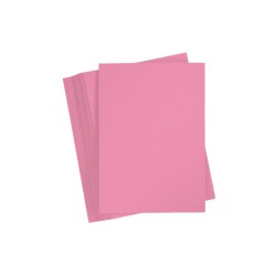 Pink A4 kopipapir 120 g med 100 ark til print, hobby og kreative projekter.