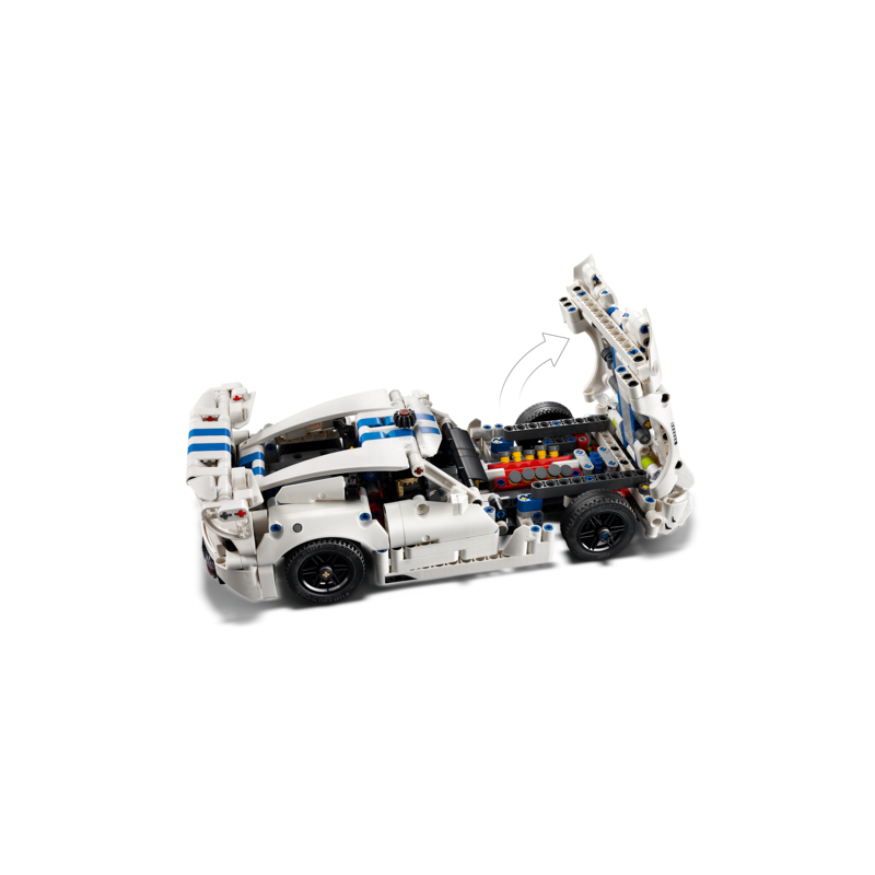 LEGO Technic Dodge Viper GTS-R 42234 | Sportsvogn | Bakkeleg