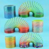 Spring Laser 10,5 cm | Farverig Springfjeder | Bakkeleg