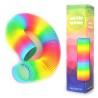 Spring Rainbow 7,5 cm – farverig springfjeder til leg og sjov.