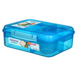 Bento Lunch To Go 1,65 L madkasse i blå – 41690