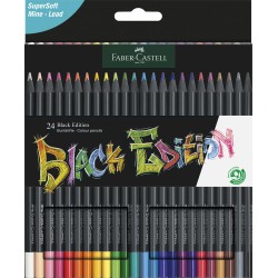 Faber-Castell Sort Edition farveblyanter 116424 – pakke med 24 flotte farver.