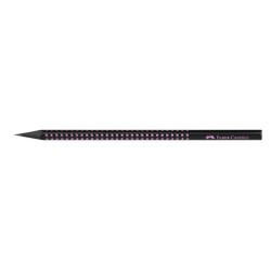 Faber-Castell Sparkle Blyant All Black Midnight Rose 2025 | Bakkeleg