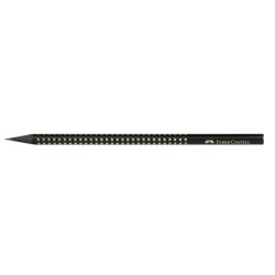 Faber-Castell Sparkle Blyant All Black Midnight Gold 2025 | Bakkeleg