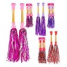 4-Girlz Glitter Pom-Poms – glitrende pomponer til kreative hobbyprojekter.