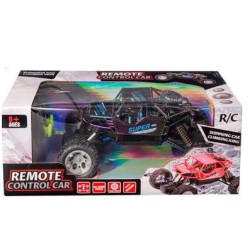 R/C Holo Rock Crawler – radiostyret bil med holografisk chrome-look og anti-slip dæk.